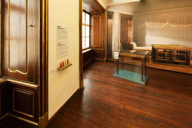 Salles du musée de la maison de Mozart