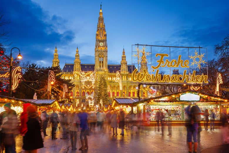 Marché de Noël de l'Hôtel de Ville de Vienne