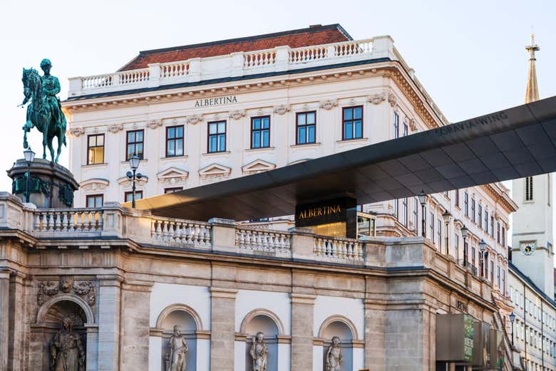 L'extérieur du musée Albertina