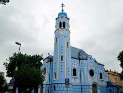 L'Église bleue de Bratislava