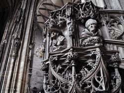 La chaire de la Cathédrale de Vienne