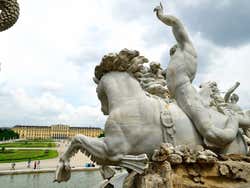 Château Schönbrunn, fontaine de Neptune