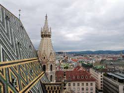 Stephansdom, vue depuis la tour du nord
